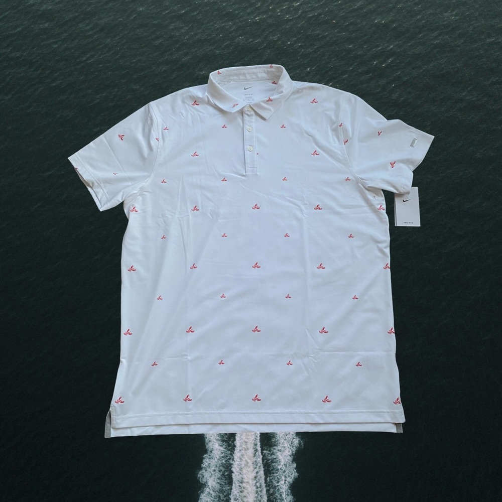 Nike lobster golf polo